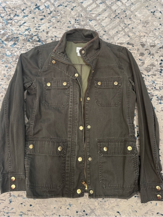 J. Crew Jackets & Blazers - J. Crew Military Field Jacket in Dark Olive